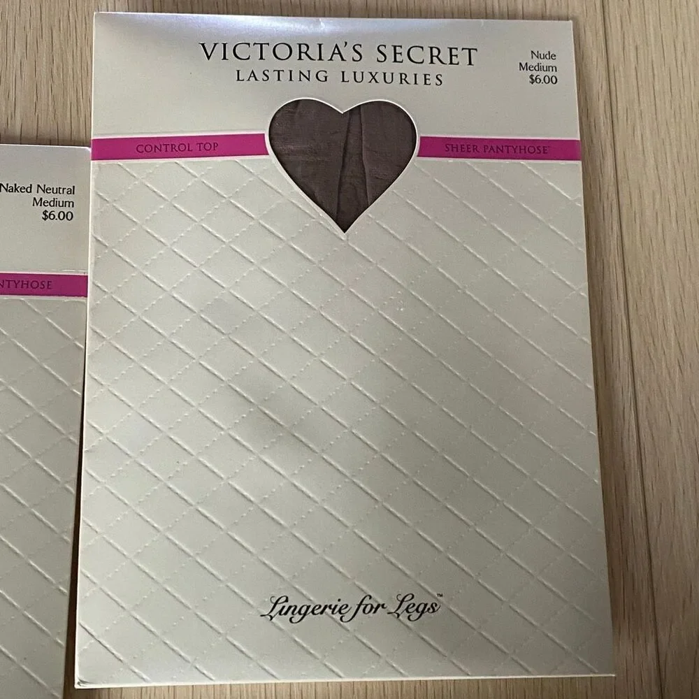 VINTAGE Victoria’s Secret Lasting luxuries Control Top Sheer Medium